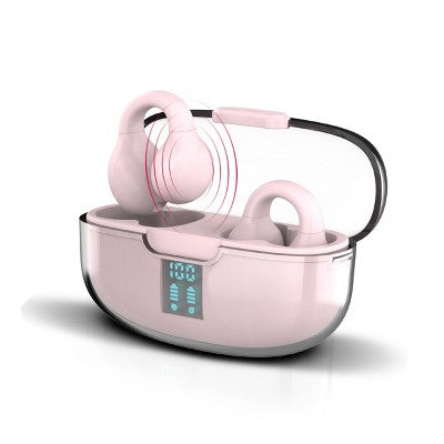 RCA Wave-66 True Wireless Earbuds, 20H Playtime, Hi-Res Audio, Big Bass Pink